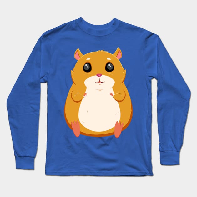 Hamster (No.3) Long Sleeve T-Shirt by longford